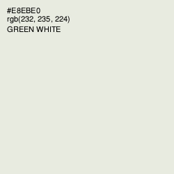 #E8EBE0 - Green White Color Image